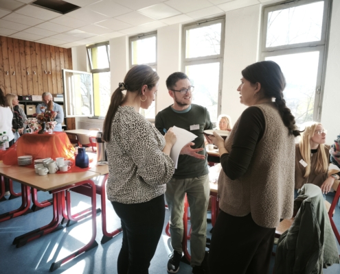 Kollegialer Austausch Besuch der Grundschullehrer an der IGS