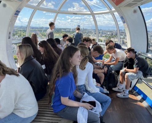 Atemberaubender Ausblick auf London aus 135 Metern Höhe im London Eye