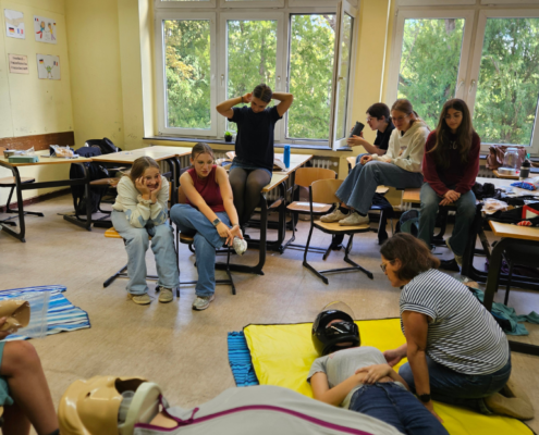 Ausbildung zur Schulsanitätskraft